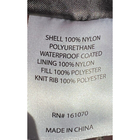 SWITCH REMARKABLE Men’s Puffer Coat Jacket Studded Insulated Fur Hood Black XL - Picture 12 of 12